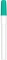 Rezerva marker permanent retractabil Writech verde